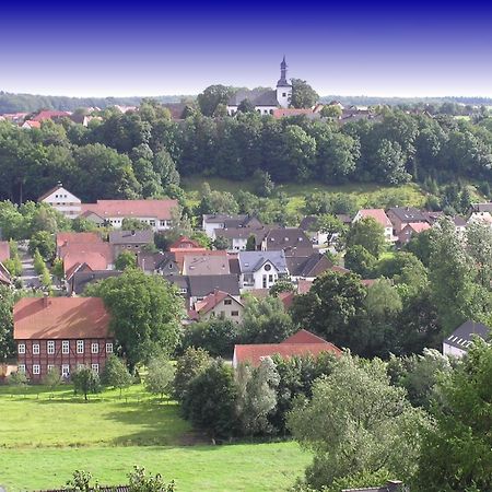 Ferienwohnung "Kirchblick" Im Ferienhaus Blumenhain บาดวึนเน็นแบร์ก ภายนอก รูปภาพ